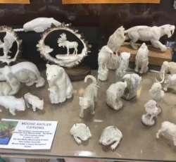 Ak Moose Antler Carvings