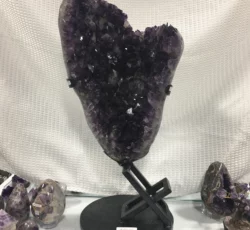 Amethyst On Stand