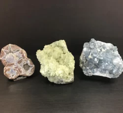 Dugway Geode & Prehnite & Celestite