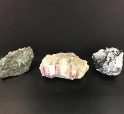 Emerald & Pink Tourmaline & Black Tourmaline