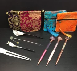Hair Sticks & Ink Pens & Gift Bags