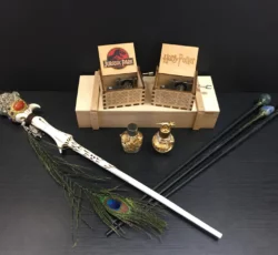 Music Box & Wands & Gold Flakes