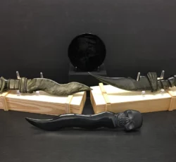 Obsidian Daggers And Mirror